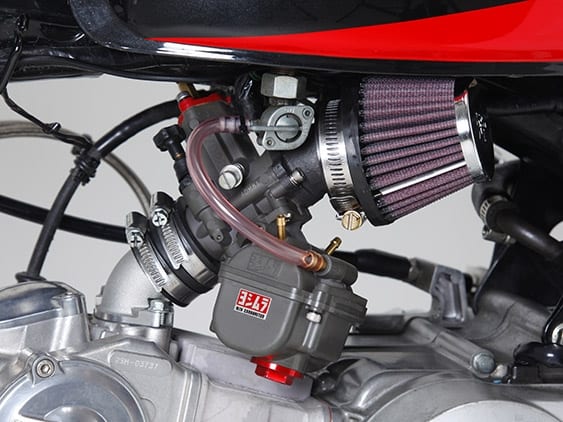 Motorcycle performance air filter