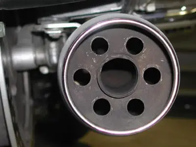 Drilling holes on motorcycle exhaust